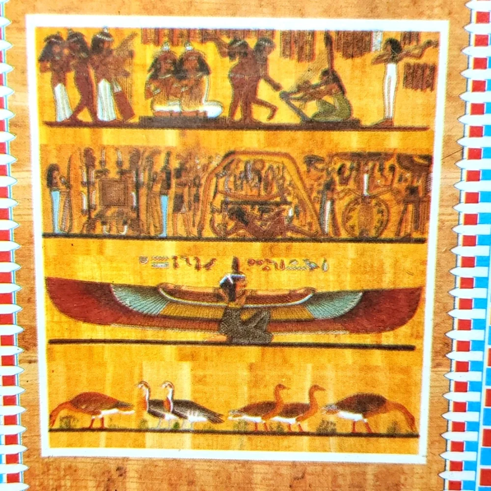 Egyptian Papyrus Designed Styles on Paper Envelopes 20 per pkg, set of 4 pkgs